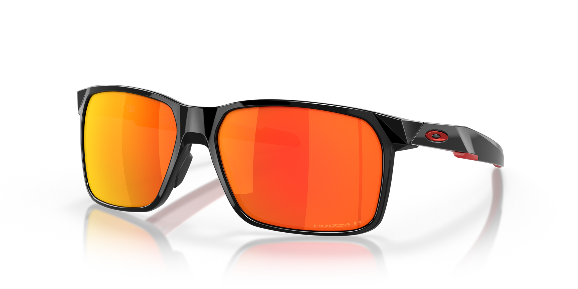 Oakley PORTAL Black/Prizm Ruby Men's Sunglasses - 9460-0559