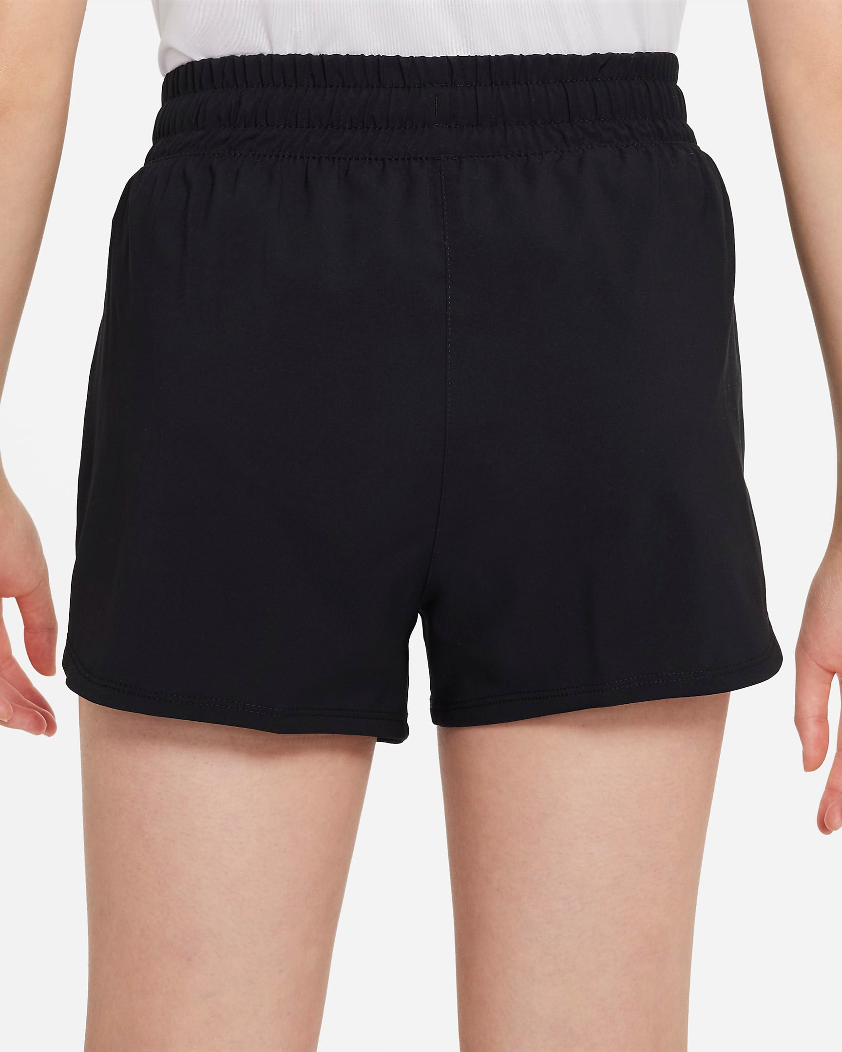 NIKE DRI-FIT HIGH-WAISTED WOVEN SHORTS - DX4967