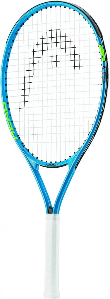 Head Speed Kids Tennis Racquet - Beginners Pre-Strung Head Light Balance Jr Racket - 25", Blue - 234257