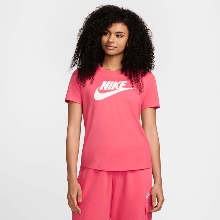 Womens Nike Sportswear Essential Logo T-Shirt - DX7906