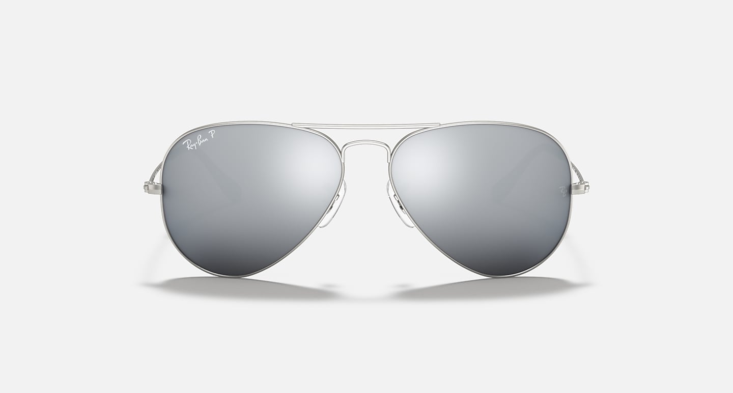 AVIATOR POLAR- MTTE SILVER - RB3025-019W3