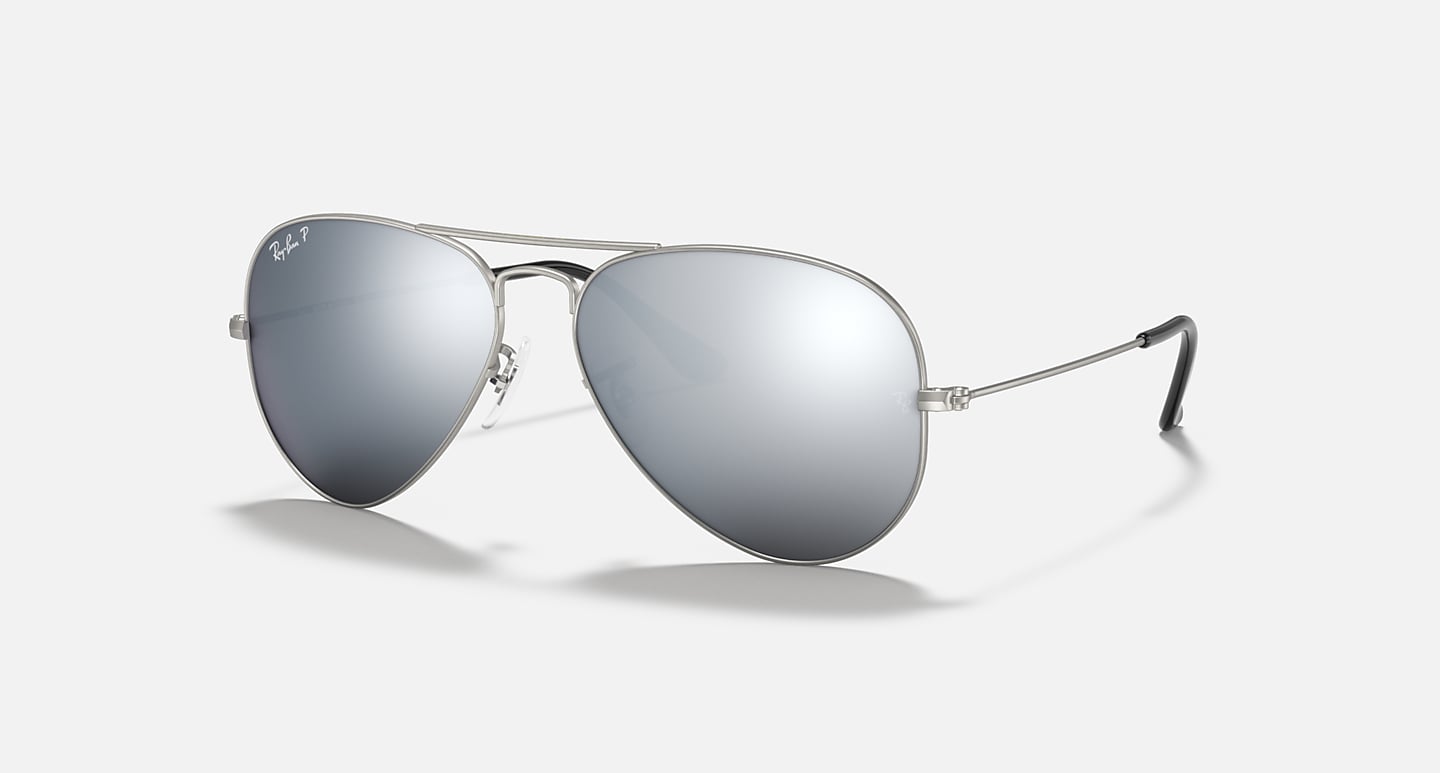 AVIATOR POLAR- MTTE SILVER - RB3025-019W3