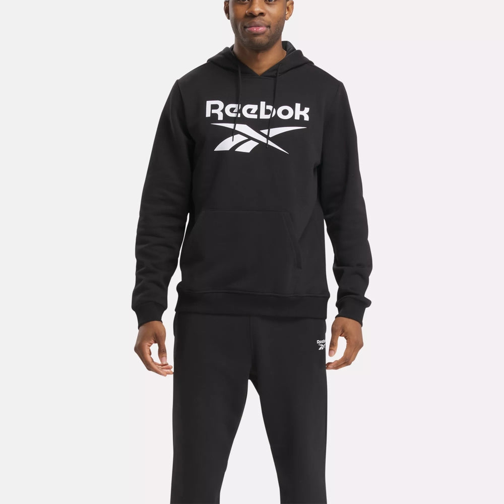 REEBOK IDENTITY BIG LOGO FLEECE HOODIE - 100050290