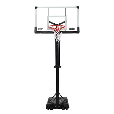 Lifetime Adjustable Portable Basketball Hoop (54-Inch Tempered Glass) - 90734