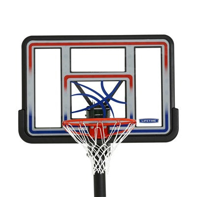 Lifetime Adjustable In-Ground Basketball Hoop (44-Inch Polycarbonate) - 1008