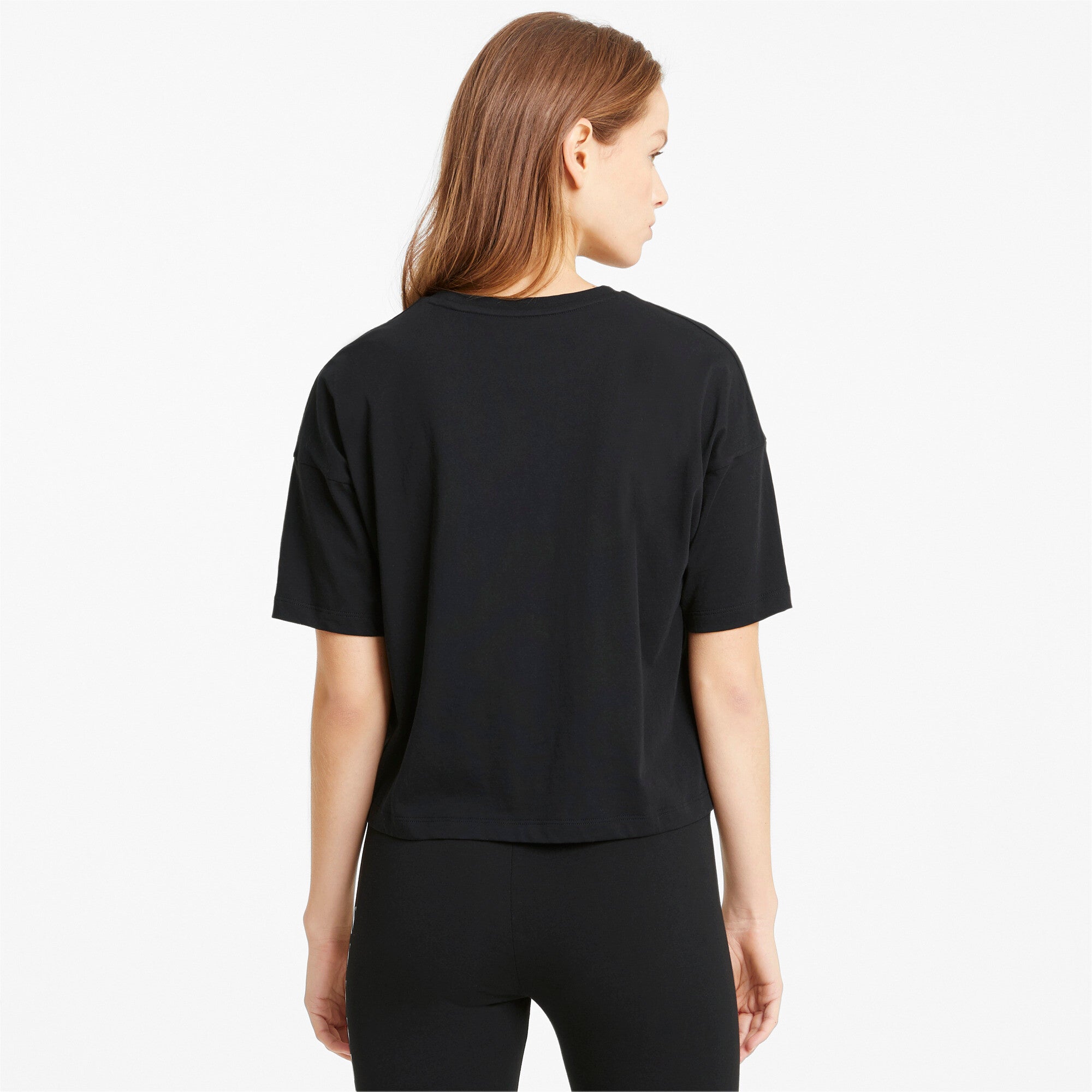 ESS CROPPED LOGO TEE - 586866