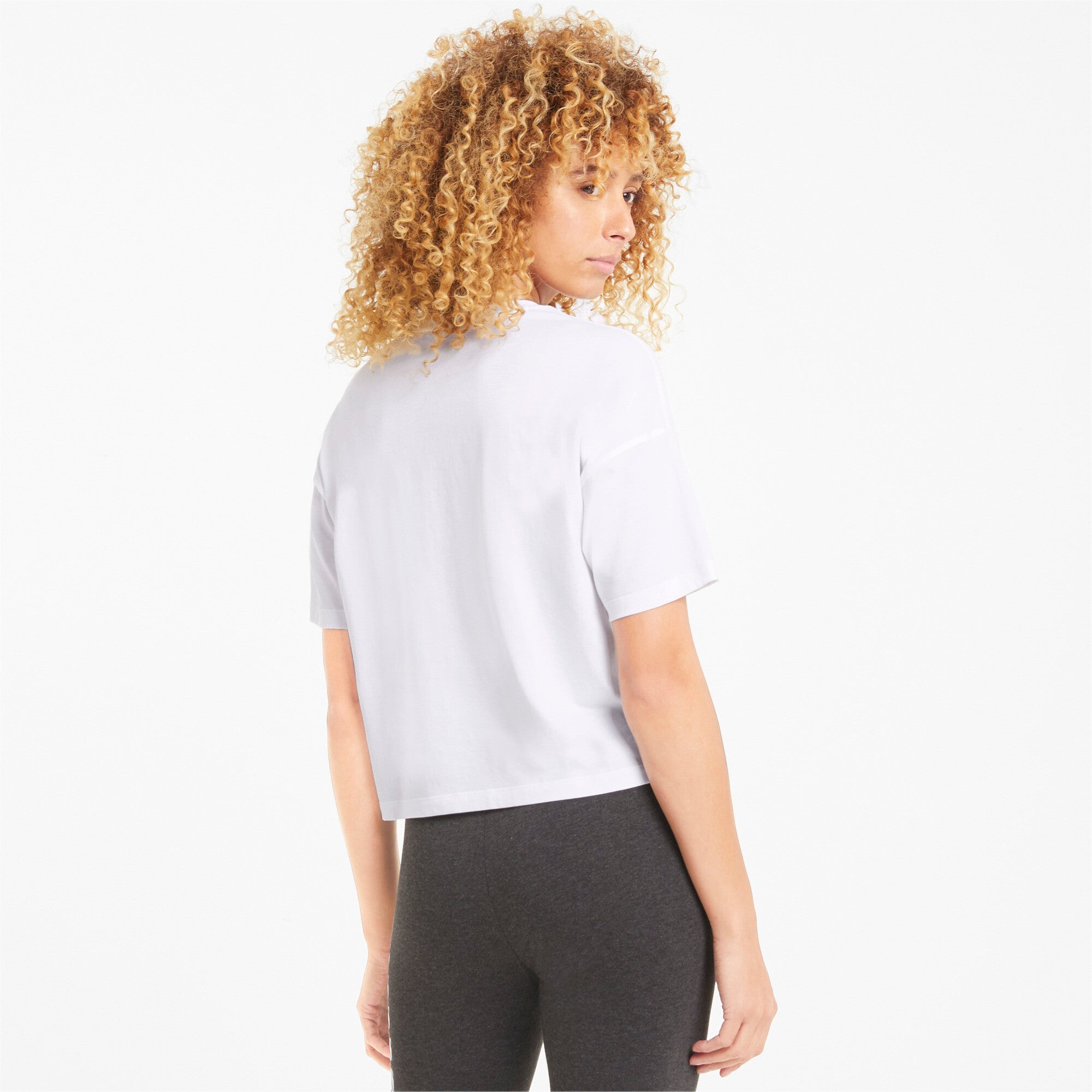 ESS CROPPED LOGO TEE - 586866