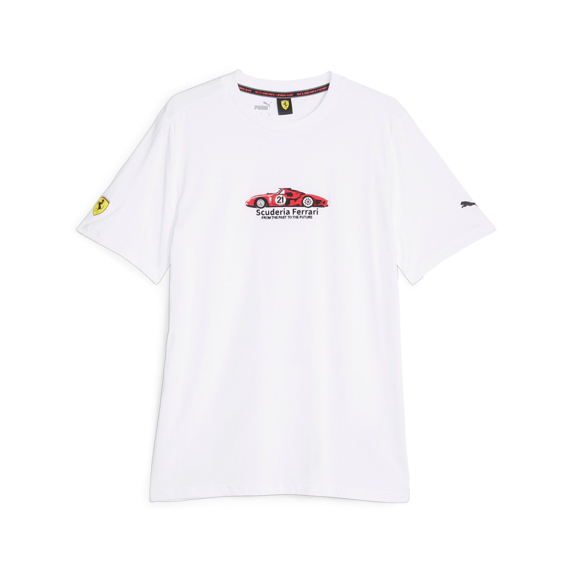 FERRARI GRAPHIC RACE TEE 1 (WHT) - 62094703