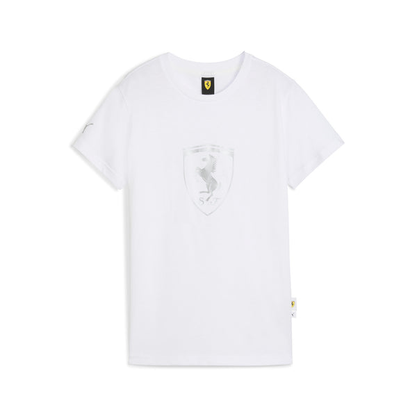 FERRARI SPORTSWEAR WOMEN TONAL SHIELD TEE - 63279504