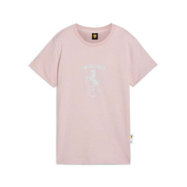 FERRARI SPORTSWEAR WOMEN TONAL SHIELD TEE - 63279506