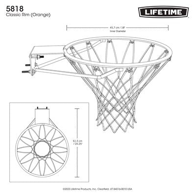 Lifetime Classic Rim (orange) - 5818