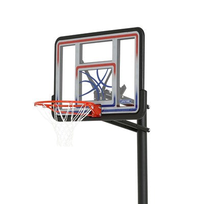 Lifetime Adjustable In-Ground Basketball Hoop (44-Inch Polycarbonate) - 1008