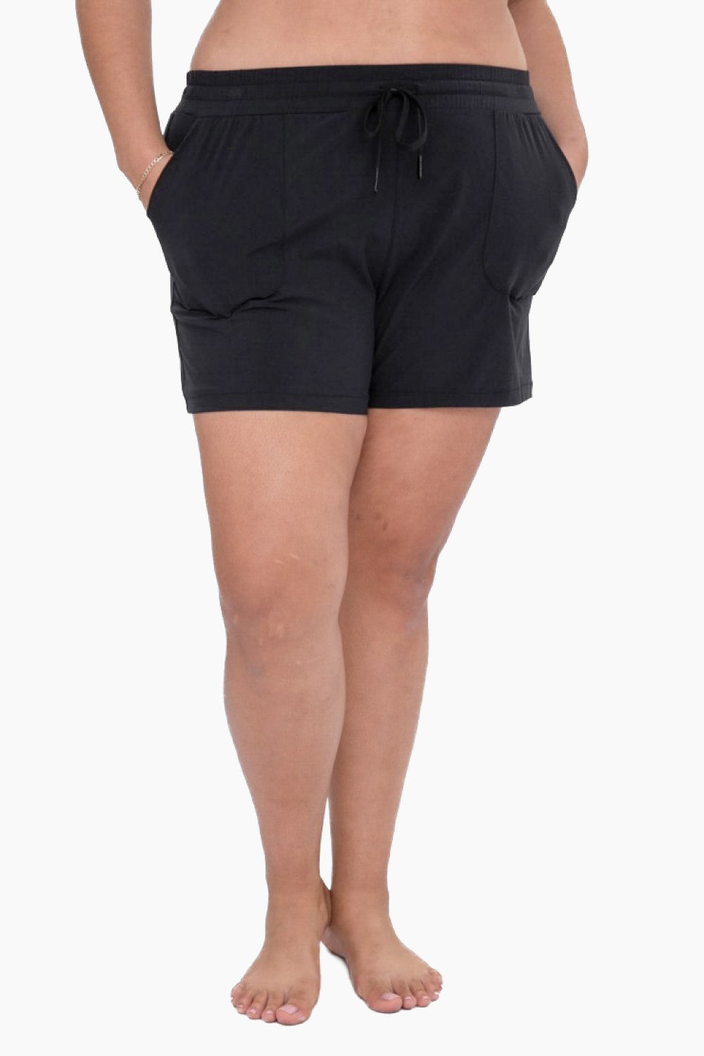 CURVY SHORTS WITH DRAWSTRING - AP-A127P