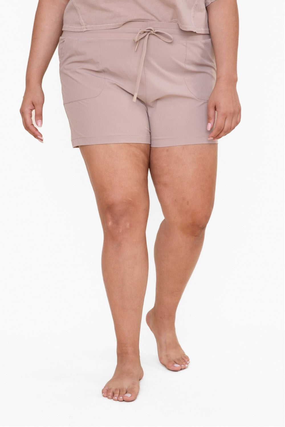 CURVY SHORTS WITH DRAWSTRING - AP-A127P