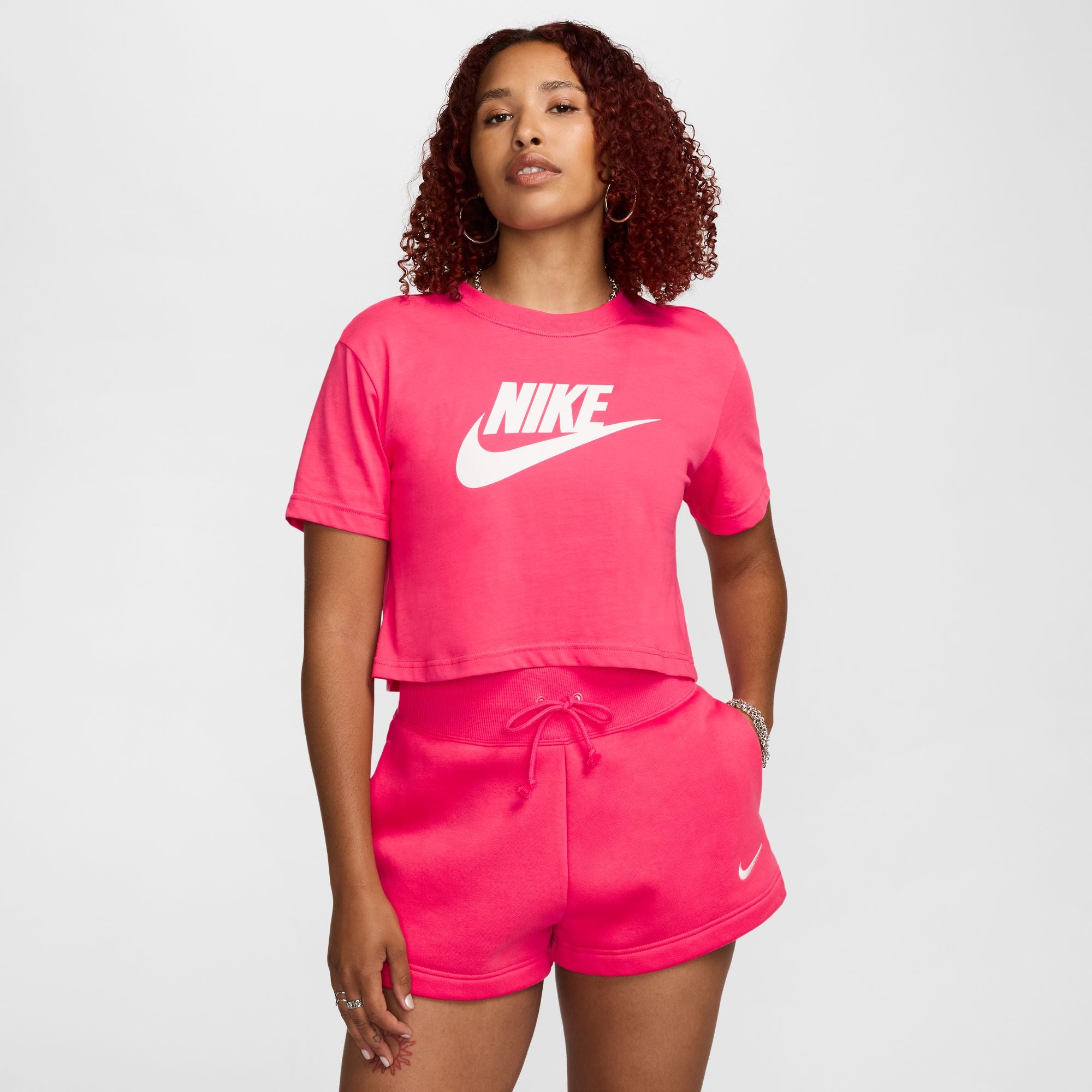 Women's Nike Sportswear Essential Cropped Tee - BV6175