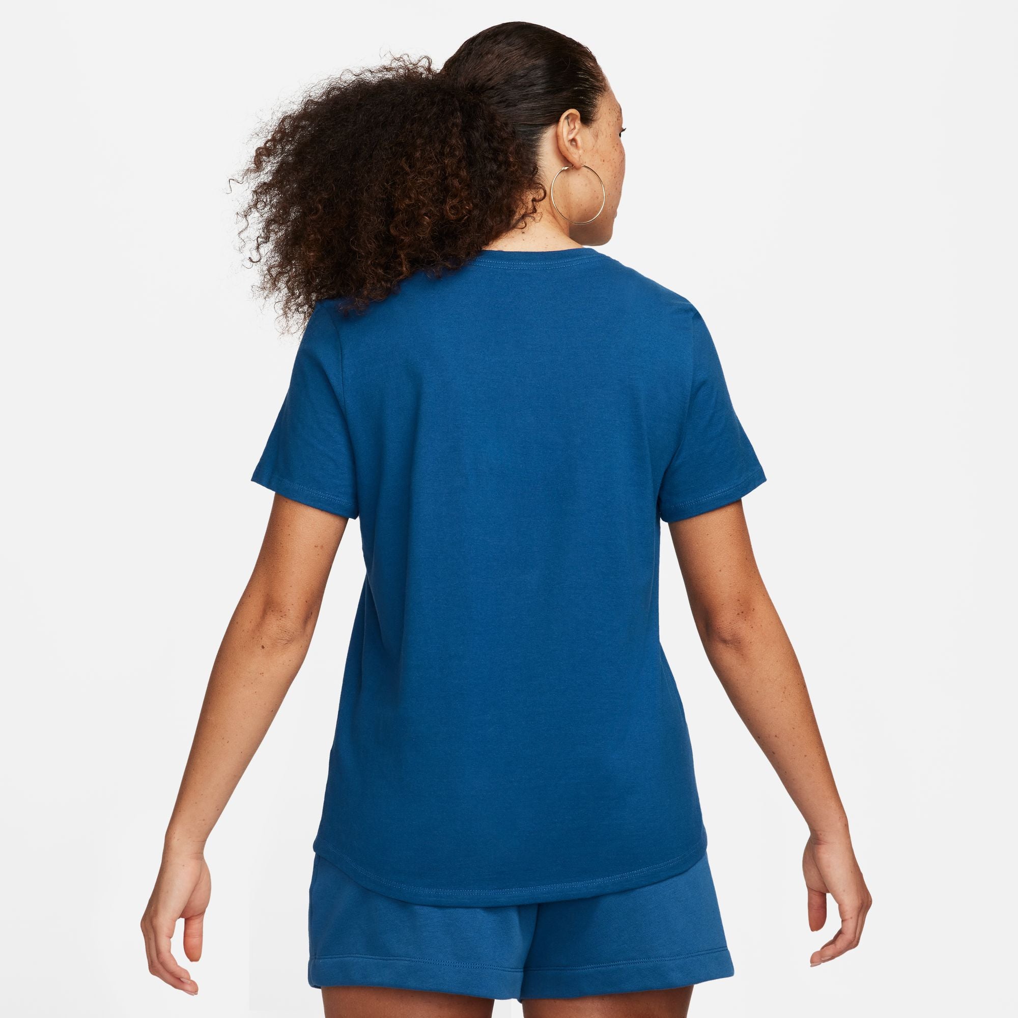 Womens Nike Sportswear Essential Logo T-Shirt - DX7906