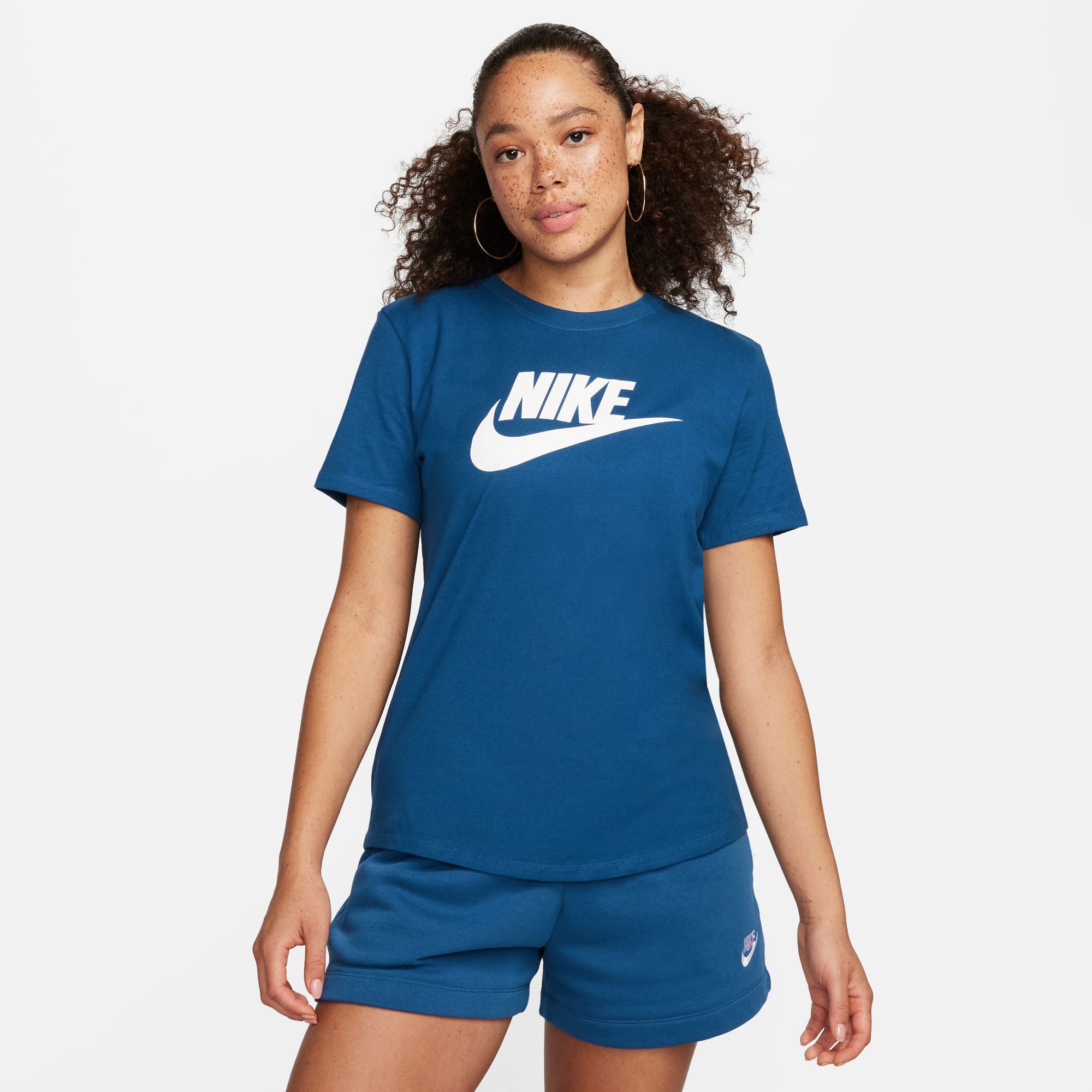 Womens Nike Sportswear Essential Logo T-Shirt - DX7906