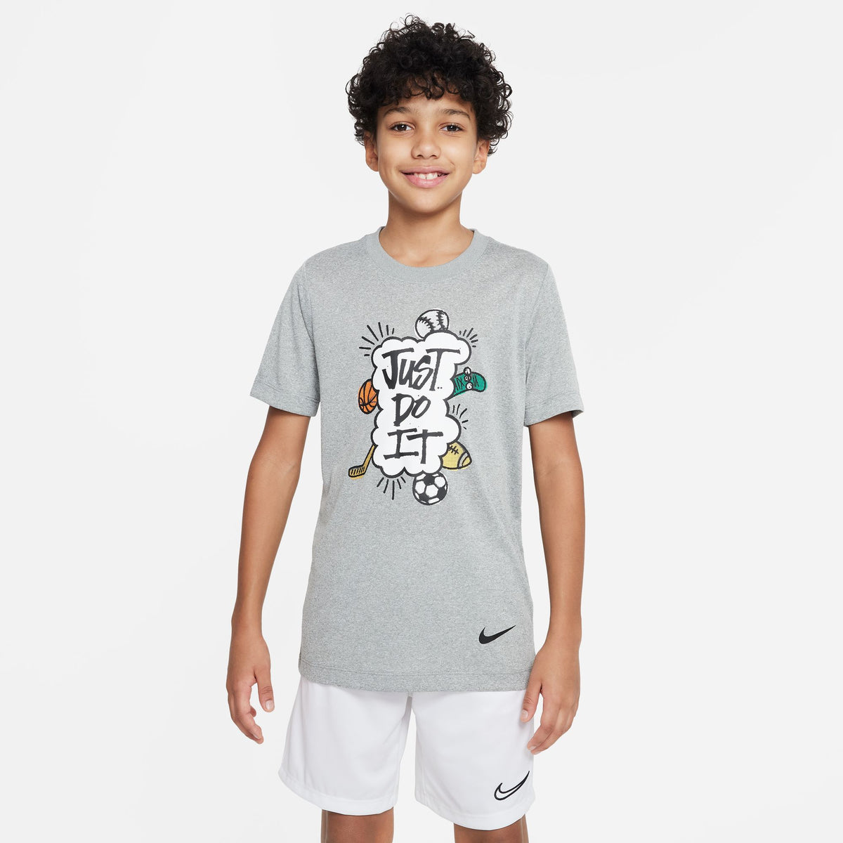 BOYS DRI-FIT JUST DO IT TEE - DX9534 – The Sports Center