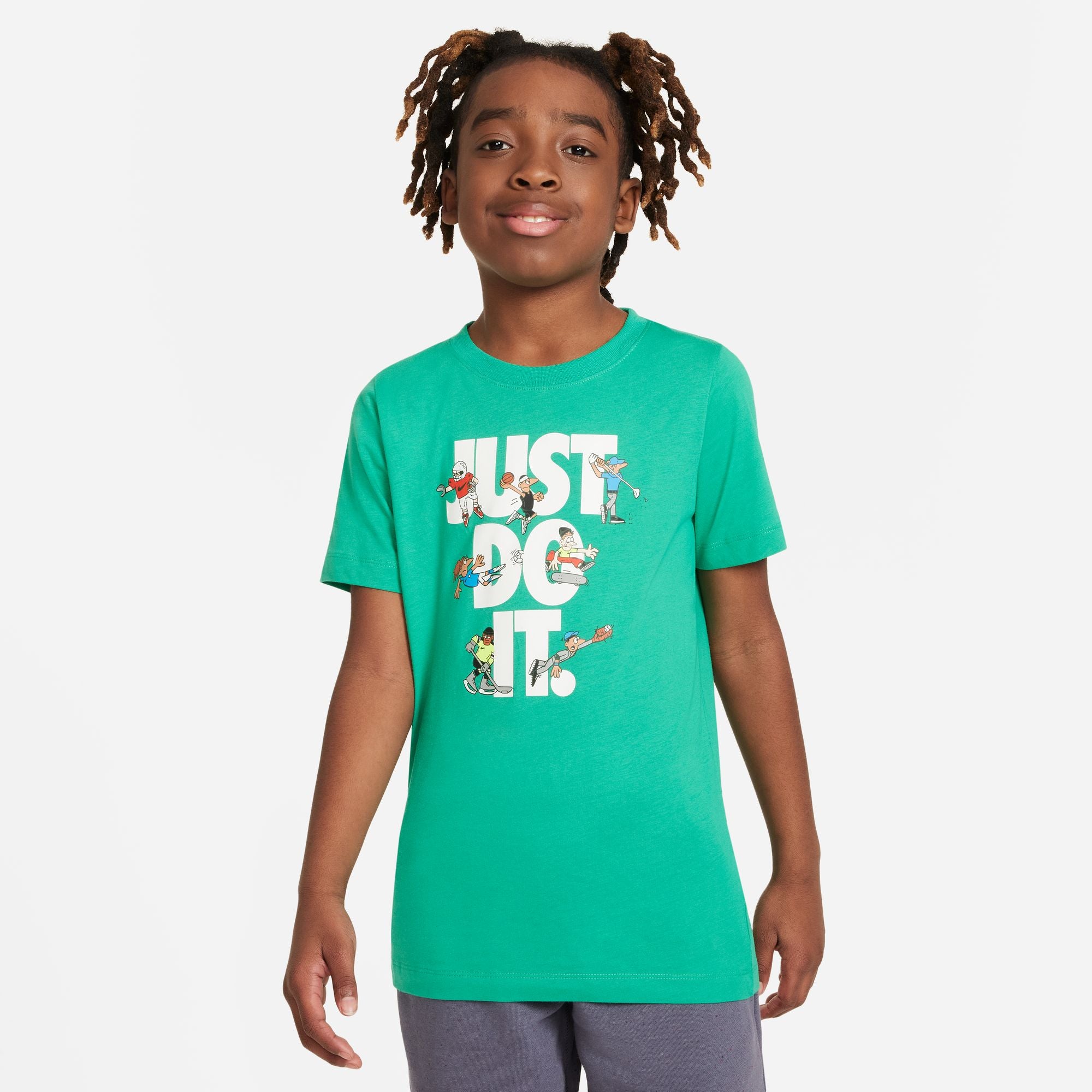 BOYS NIKE SPORTSWEAR JUST DO IT T-SHIRT - FN9667