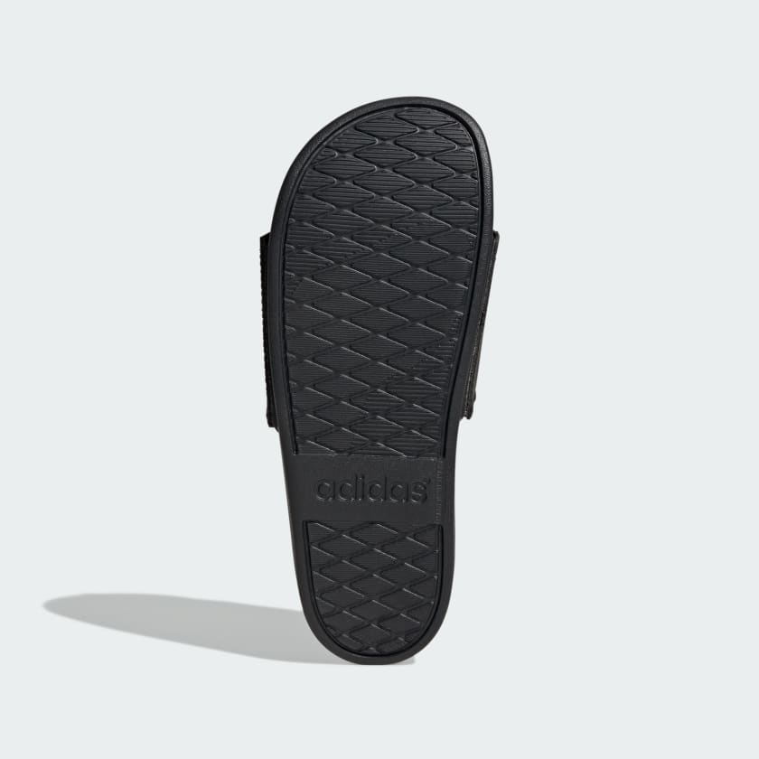 ADILETTE COMFORT    CBLACK/AURMET/CBLACK - JI4725