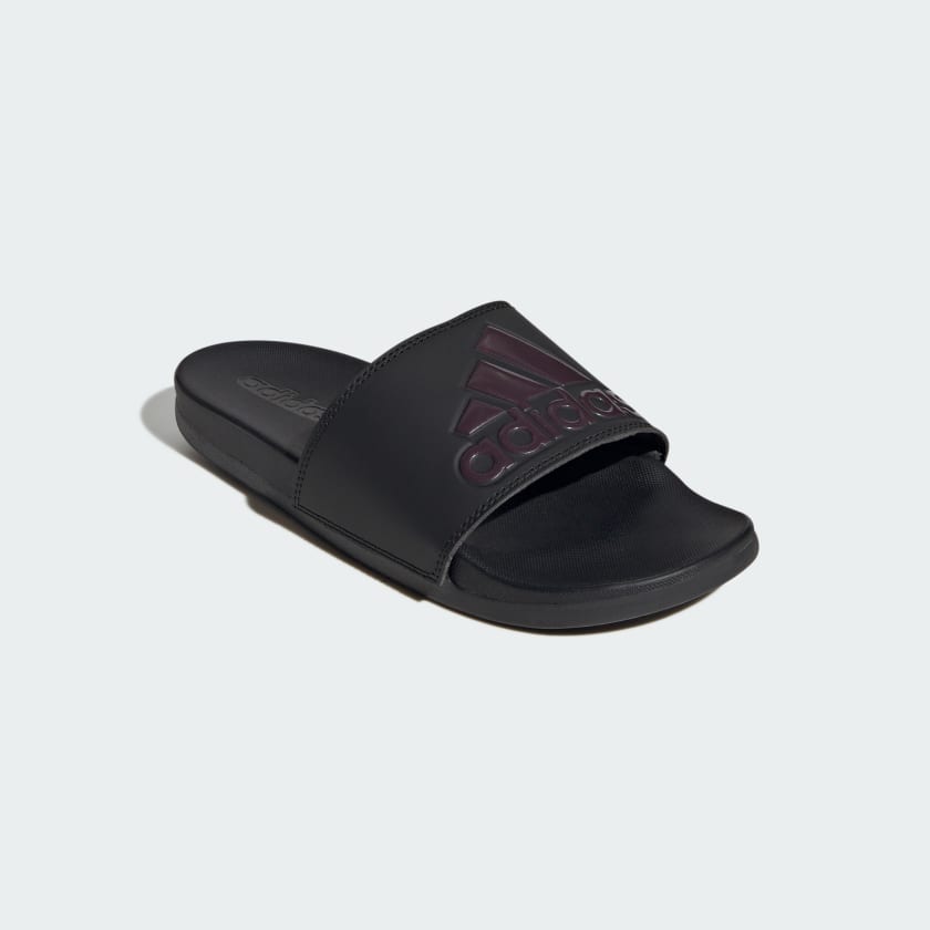 ADILETTE COMFORT    CBLACK/AURMET/CBLACK - JI4725