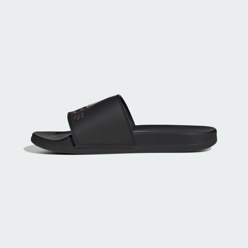 ADILETTE COMFORT    CBLACK/AURMET/CBLACK - JI4725