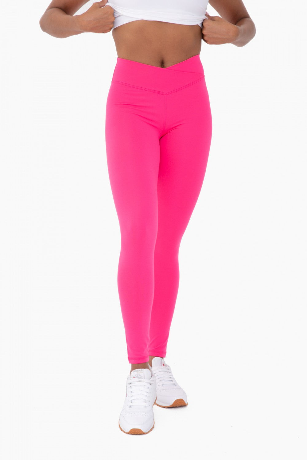 VENICE CROSSOVER WAIST LEGGINGS - BP624