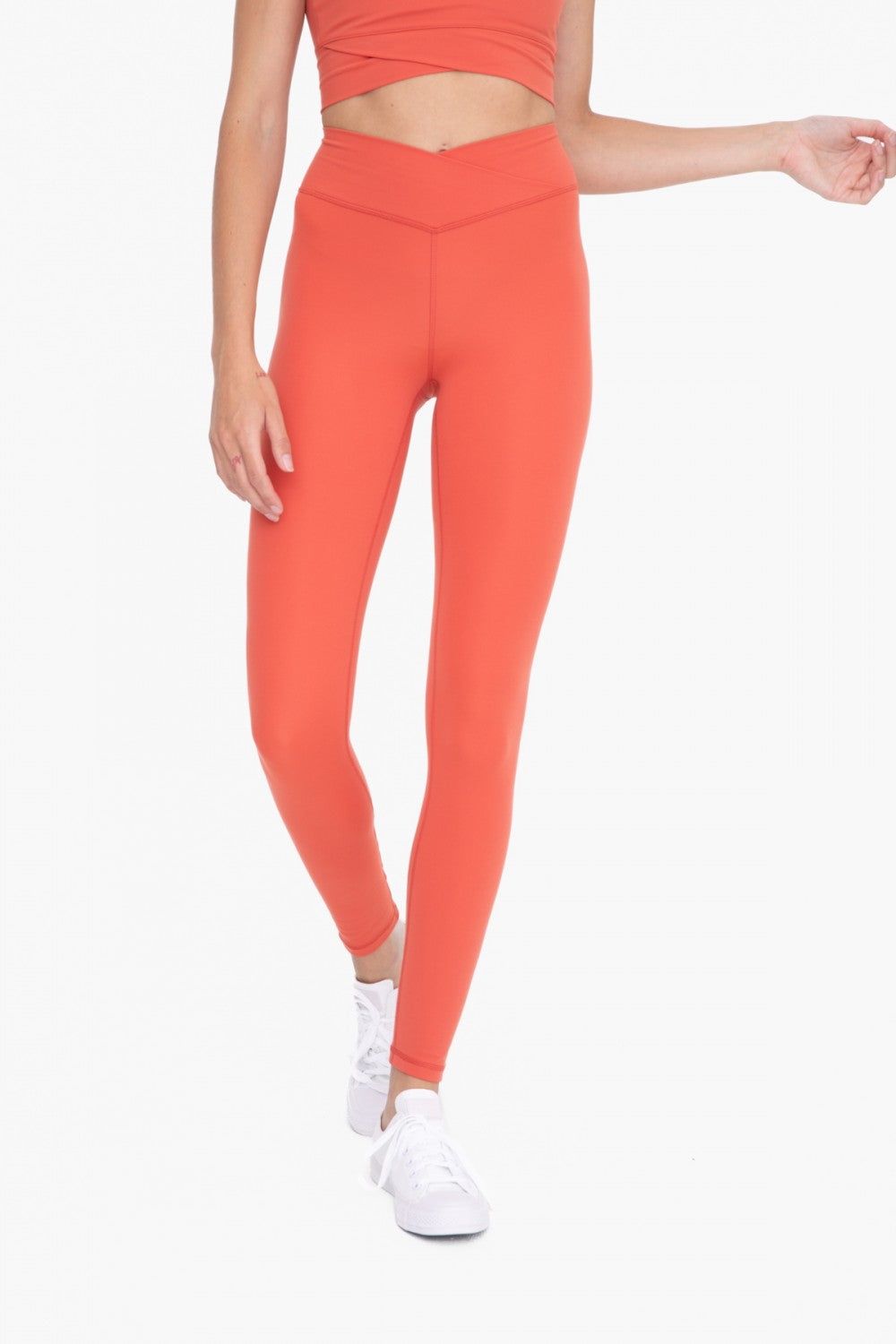 VENICE CROSSOVER WAIST LEGGINGS - BP624