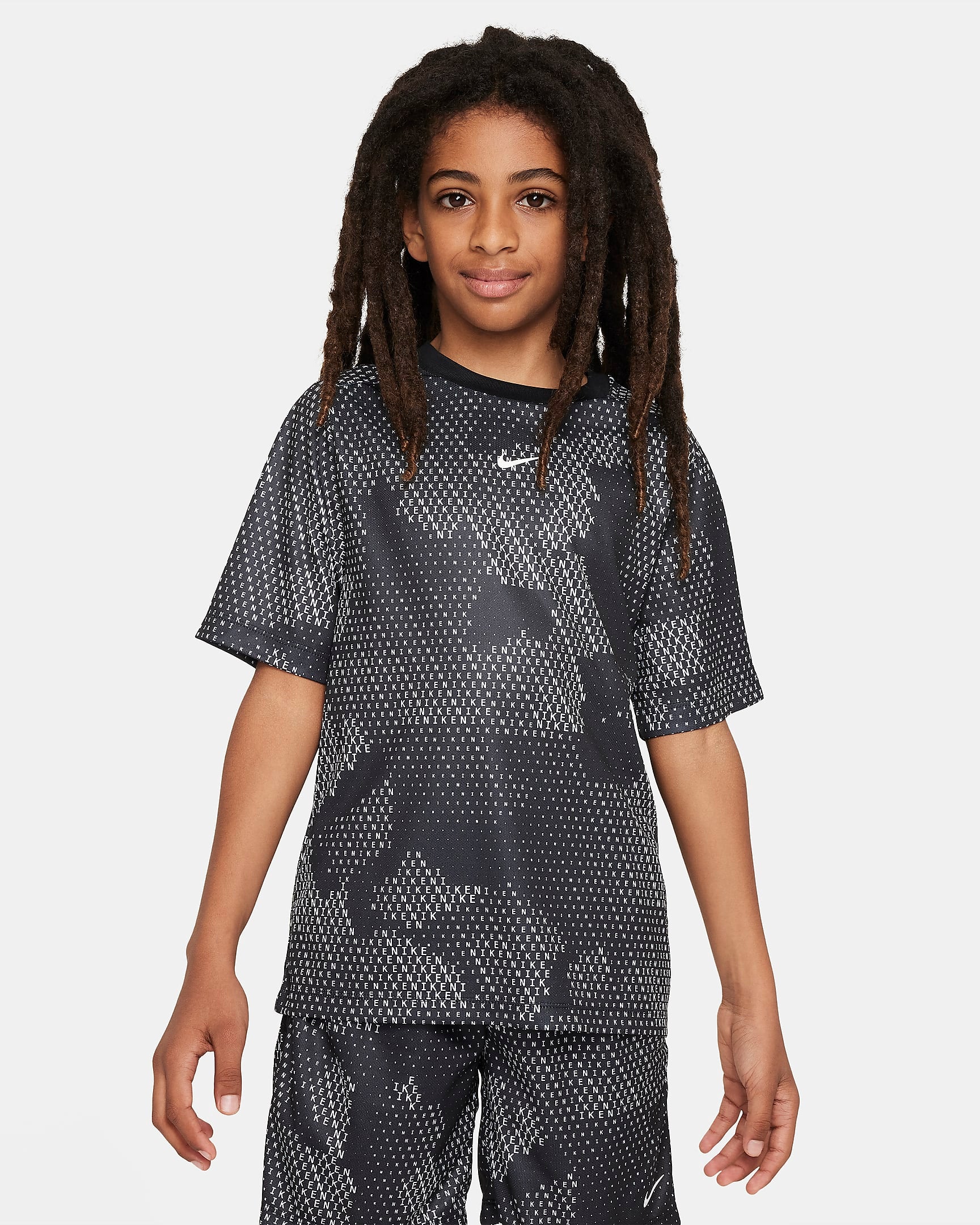 BOYS DRI-FIT SHORT SLEEVE TOP - FN8694