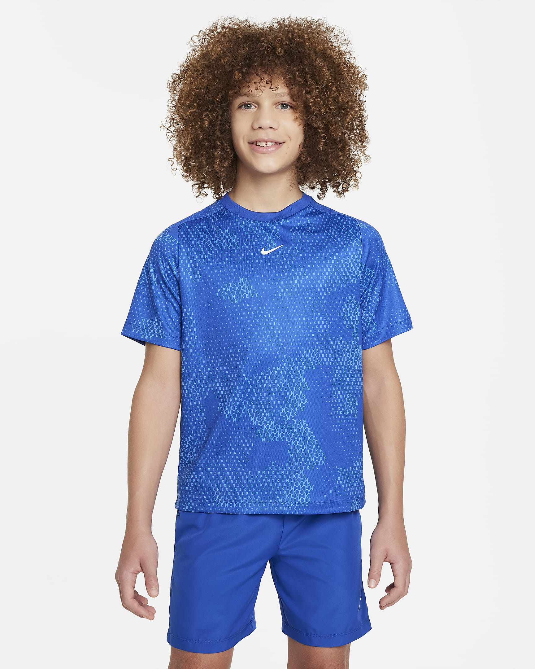 BOYS DRI-FIT SHORT SLEEVE TOP - FN8694