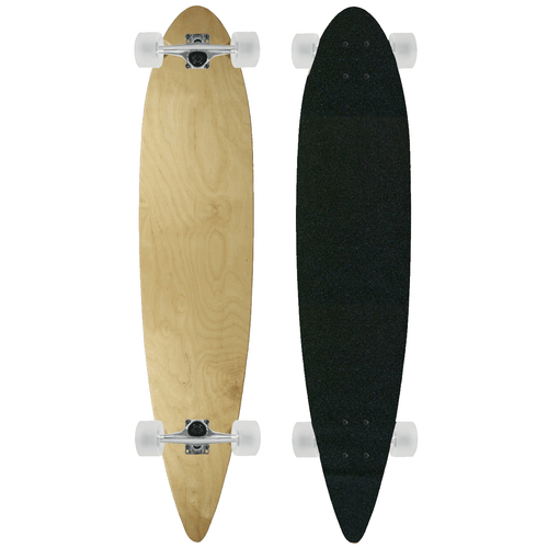 Moose Pintail 9" x 43" Longboard Natural Complete - MOLB-51-NAT