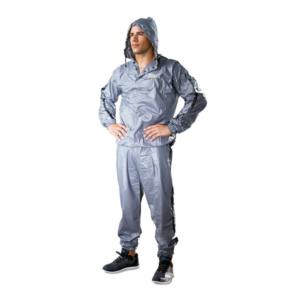 SAUNA SUIT W/HOOD GRY - EVSH5S57