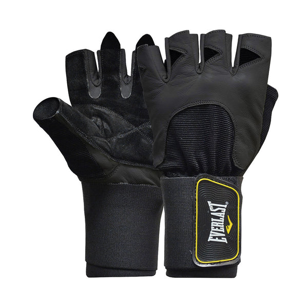 TOTAL STRENGTH WEIGHT LIFTING GLOVES BLACK - EVWG7K7T01