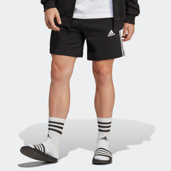 MENS 3-STRIPE FRENCH TERRY SHORTS - IC9435