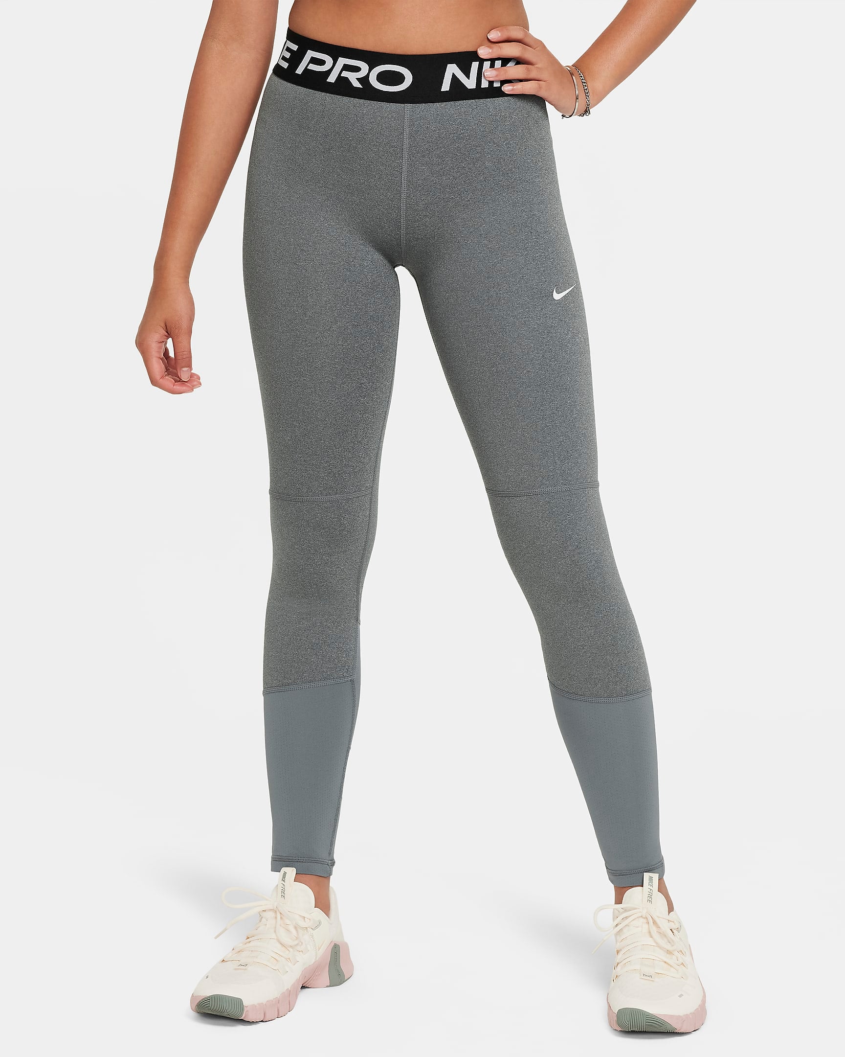 Girls Nike Pro Leggings - DA1028