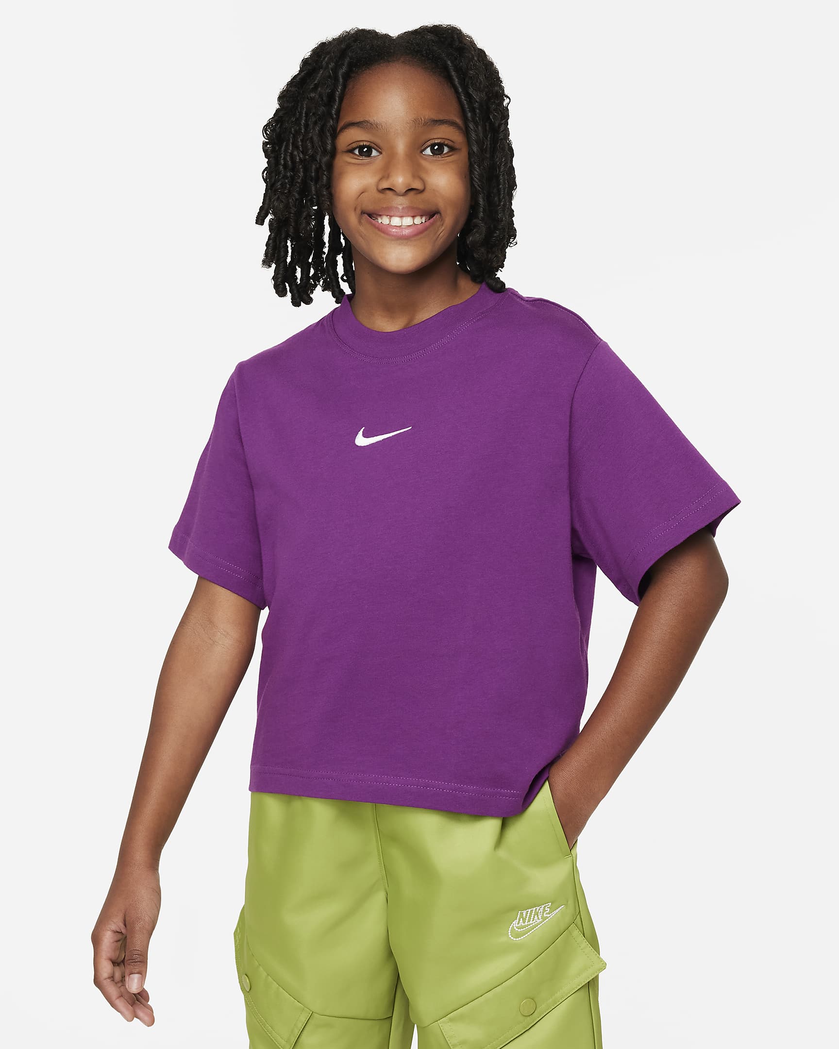 NIKE GIRLS SPORTSWEAR SS TEE - DH5750