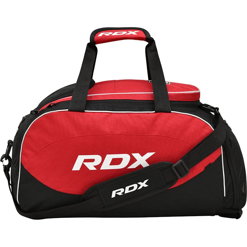 RDX R1 Duffel Bag with Backpack Straps Black/Red - GKB-R1B