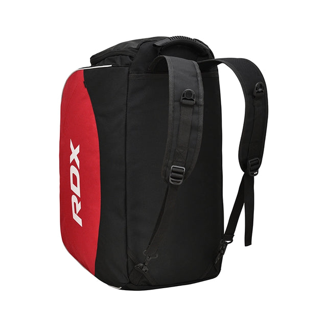 RDX R1 Duffel Bag with Backpack Straps Black/Red - GKB-R1B