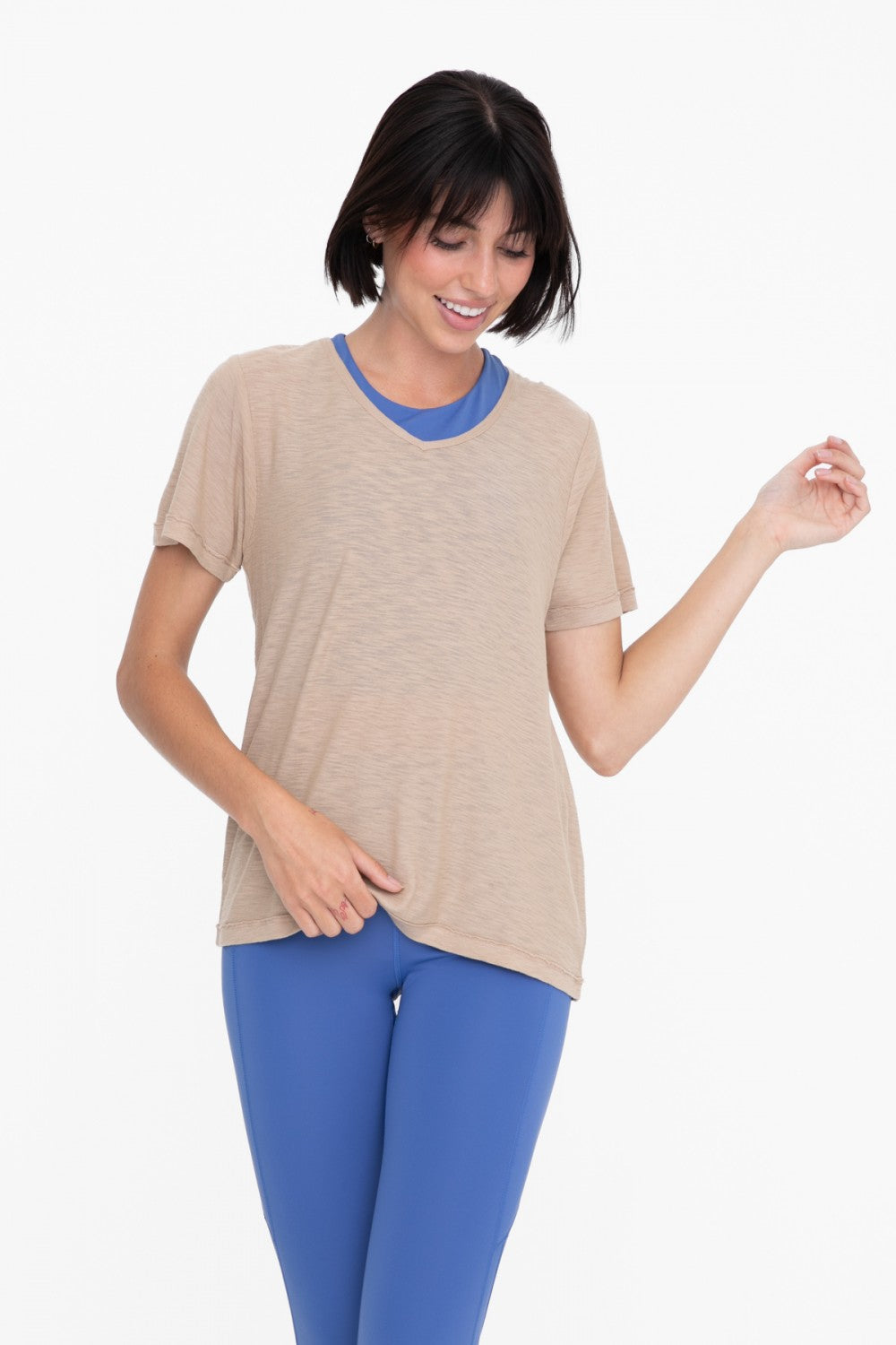 V-NECK CORE TEE - KT11844