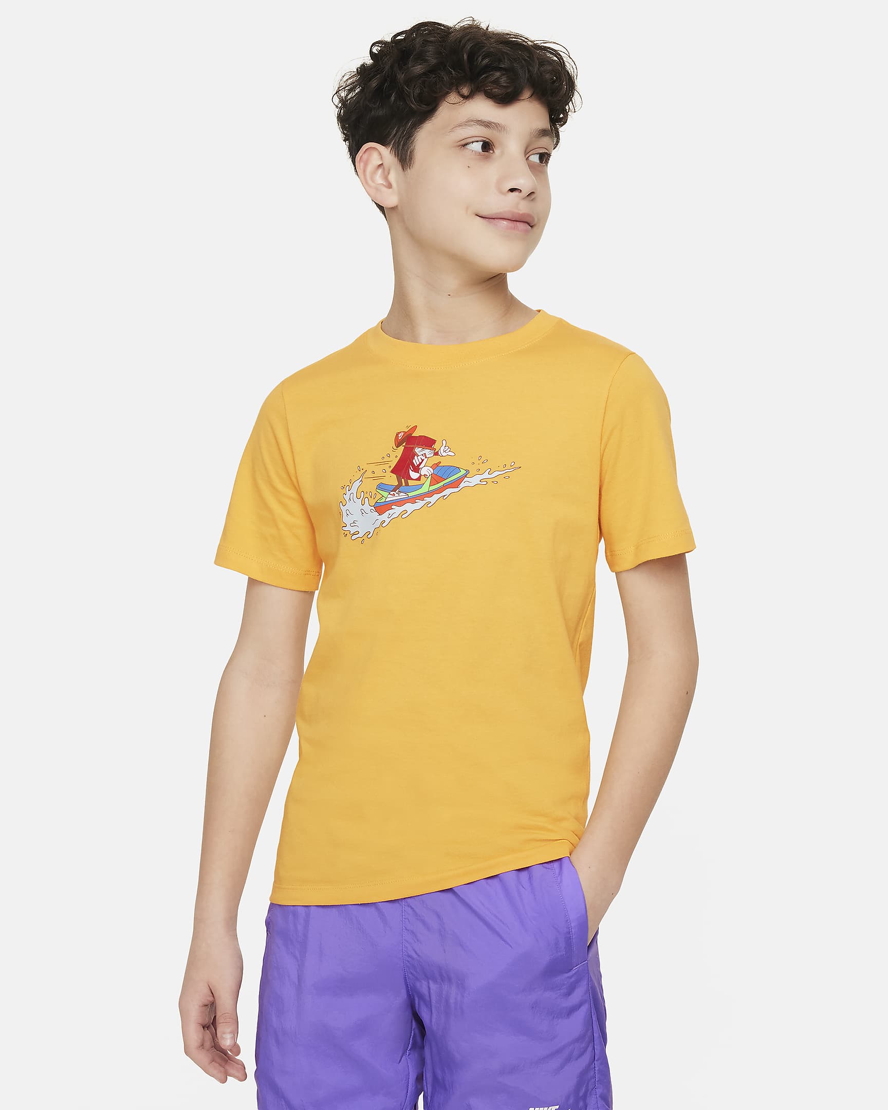 BOYS NIKE SPORTSWEAR T-SHIRT - FV5345