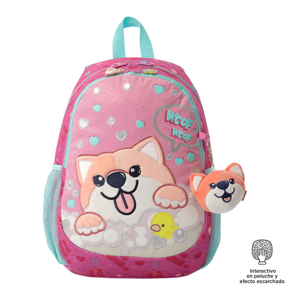 DOGGY LOVE MEDIUM BACKPACK - MJ04DGL002