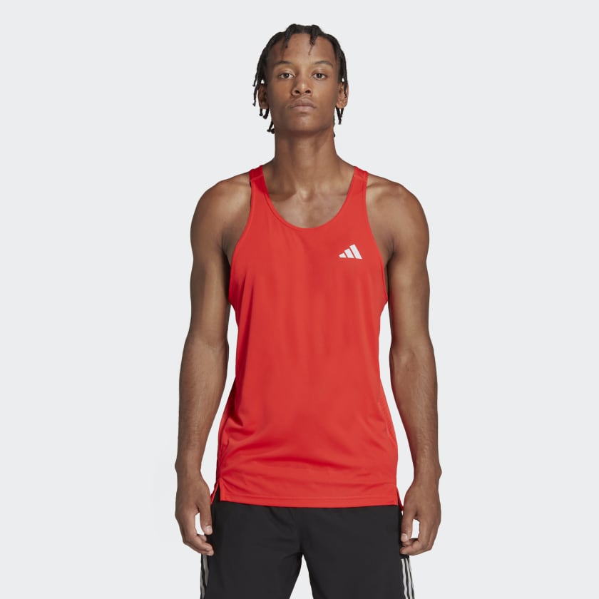 MENS OWN THE RUN TANK - H44546