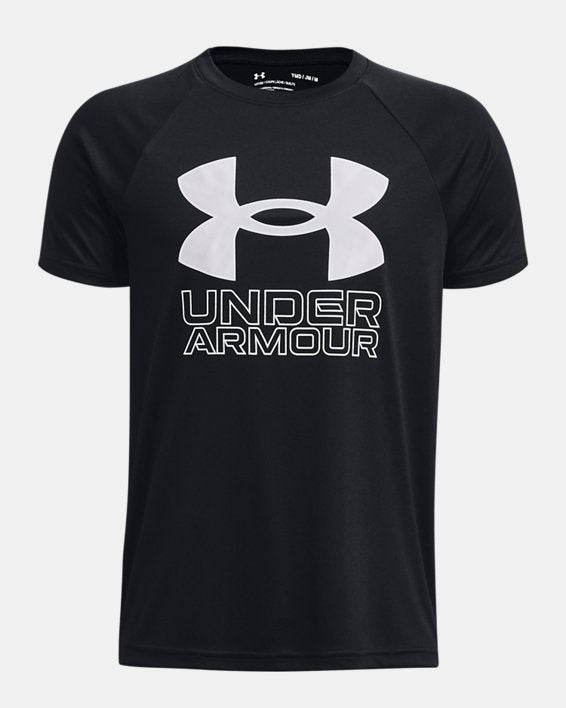 UA TECH HYBRID PRINT FILL LOGO TEE - 1363281