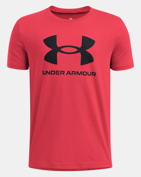 BOYS UA SPORTSTYLE LOGO SS TEE - 1363282