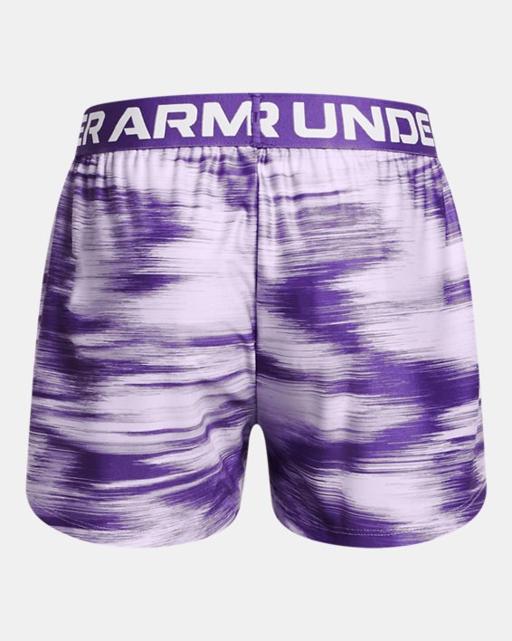 GIRLS UA PLAY UP PRINTED SHORTS - 1363371