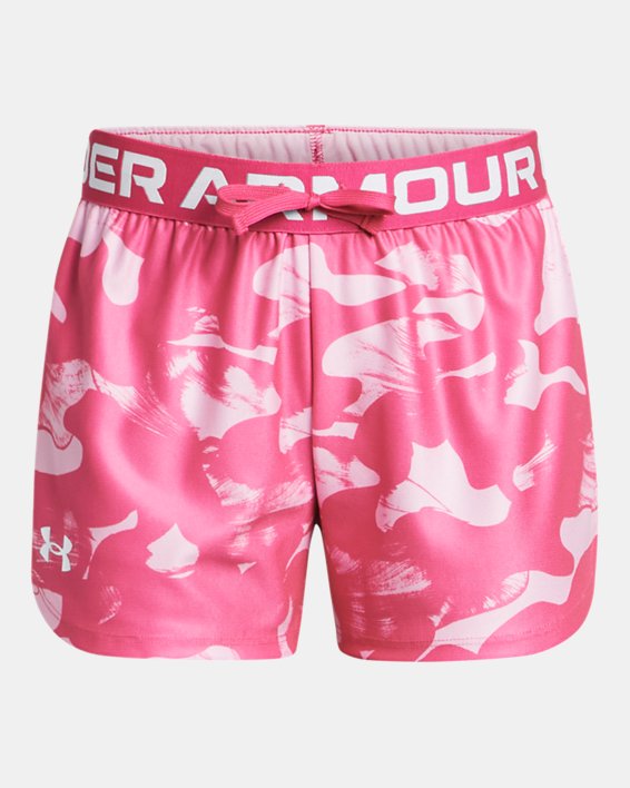 GIRLS UA PLAY UP PRINTED SHORTS - 1363371