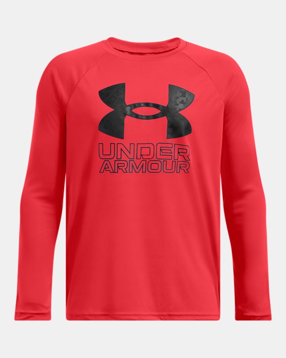 UA TECH HYBRID PRINT FILL LS - 1380470