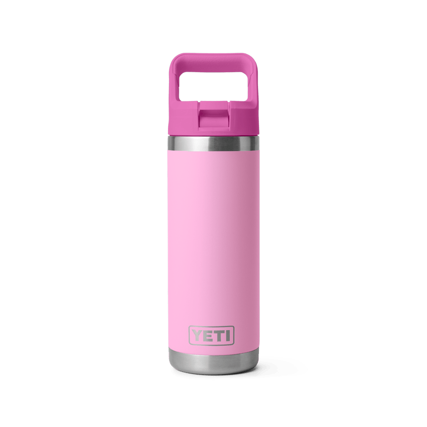 YETI RAMBLER 18oz c STRAW BOTTLE POWER PINK/ WILD FLOWER - YRAMBS18PPW ...
