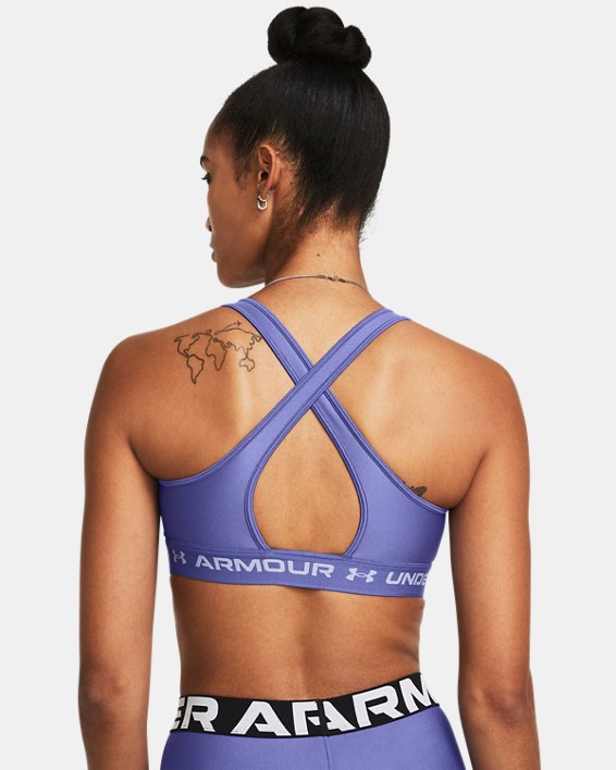 Women's Armour® Mid Crossback Sports Bra - 1361034