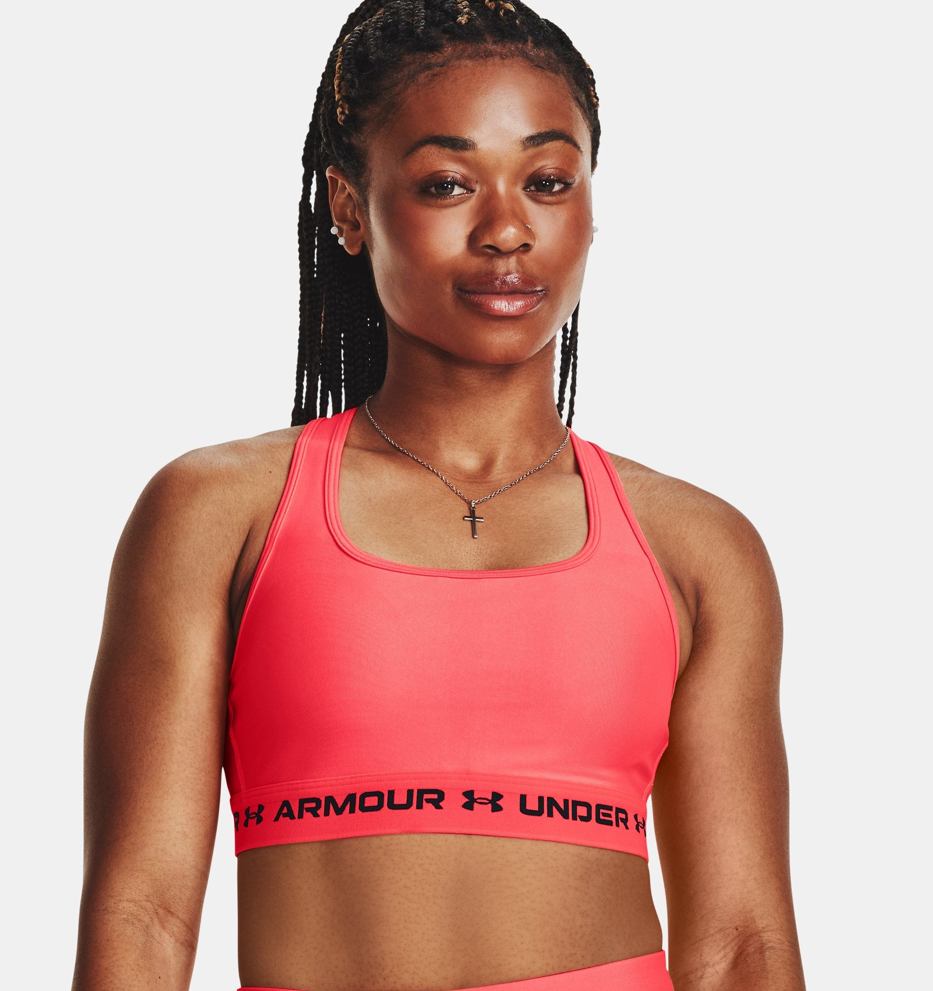 Women's Armour® Mid Crossback Sports Bra - 1361034